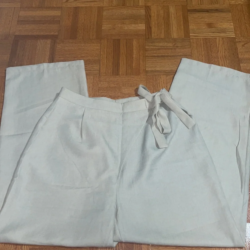 SHEIN Privé Pleated Wide Leg Trousers 🤍 - Picture 5 of 5
